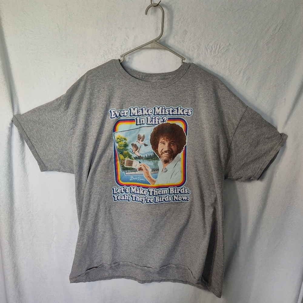 Vintage Bob Ross men's shirt